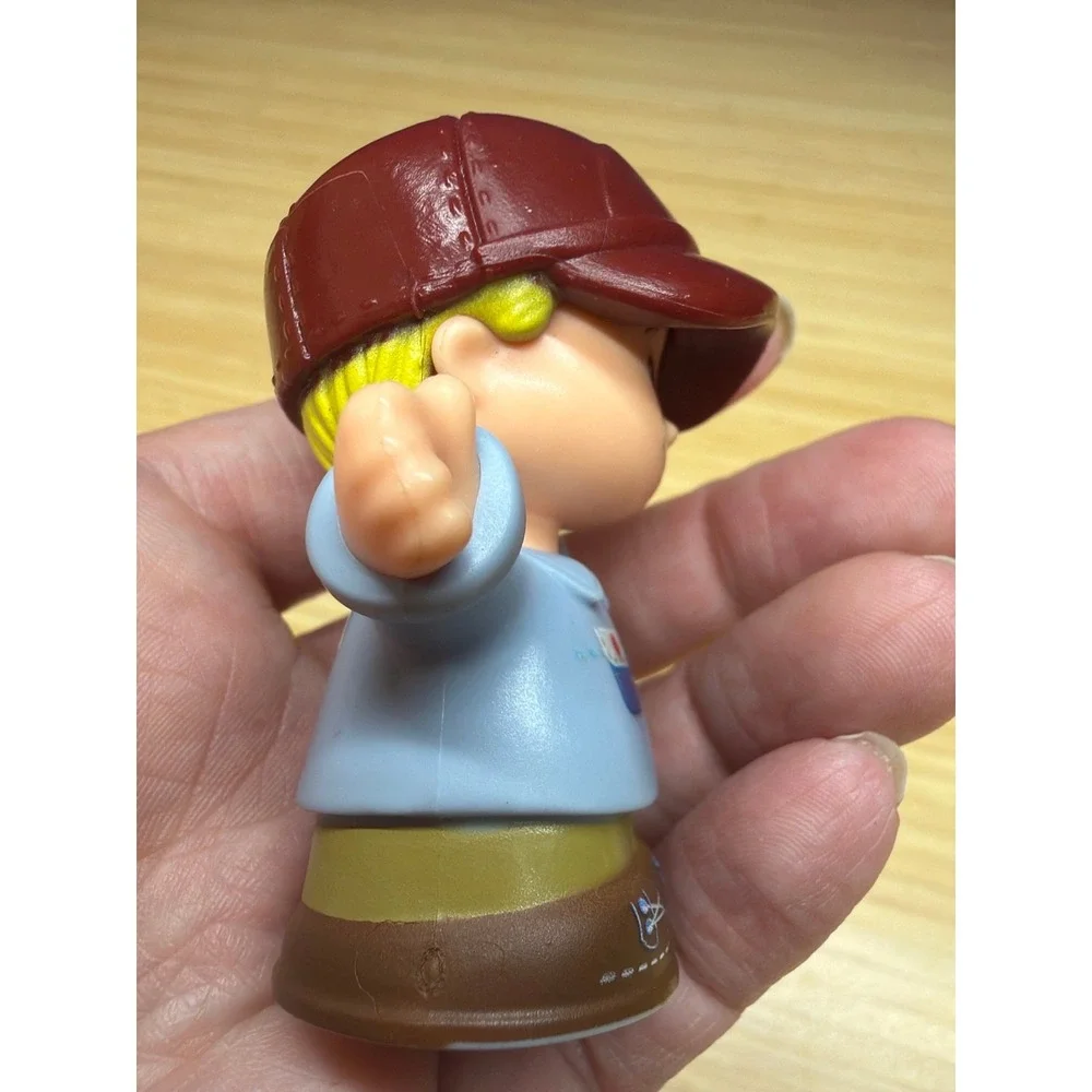 Fisher Price Little People Farmer Tractor Driver Figure 2019 Brown Hat